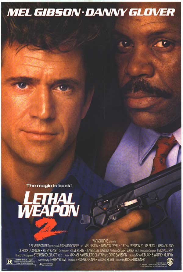 L'affiche du film Lethal Weapon 2