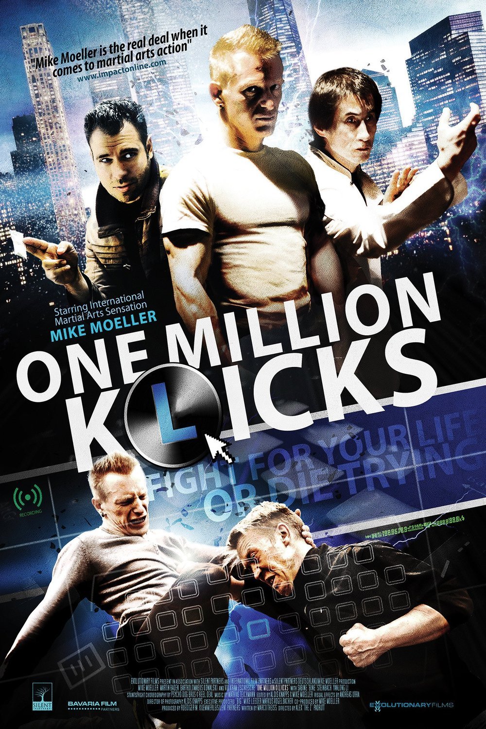 L'affiche du film One Million Klicks