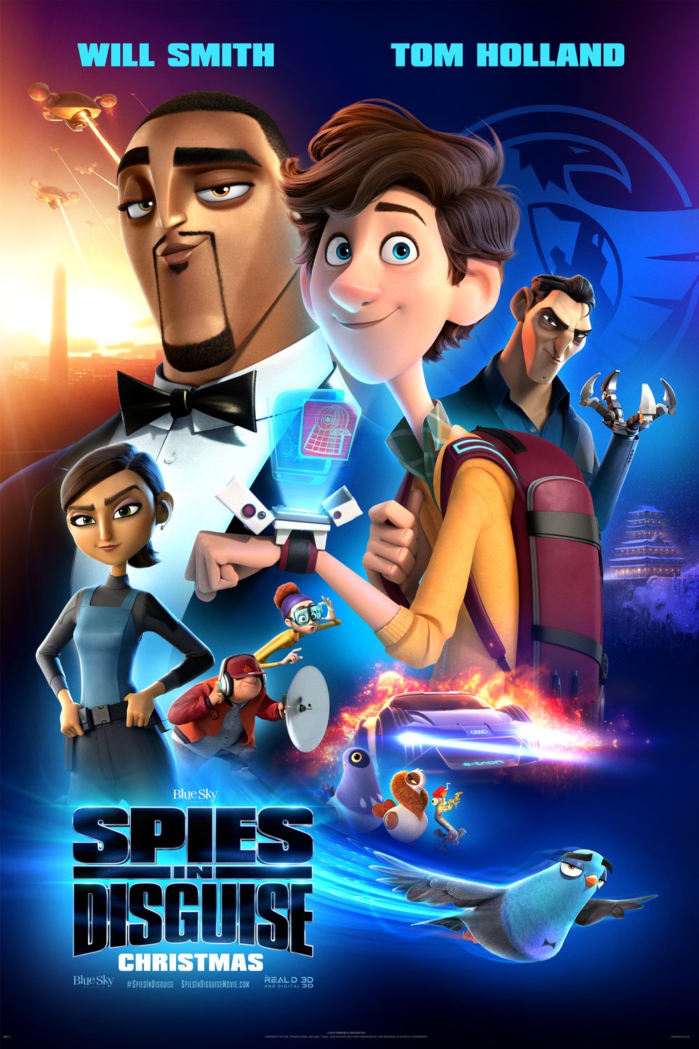 L'affiche du film Spies in Disguise [2019]