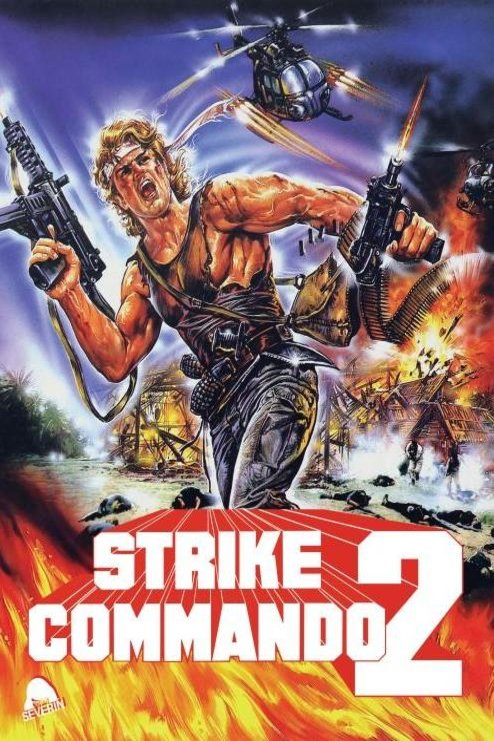 L'affiche du film Strike Commando 2