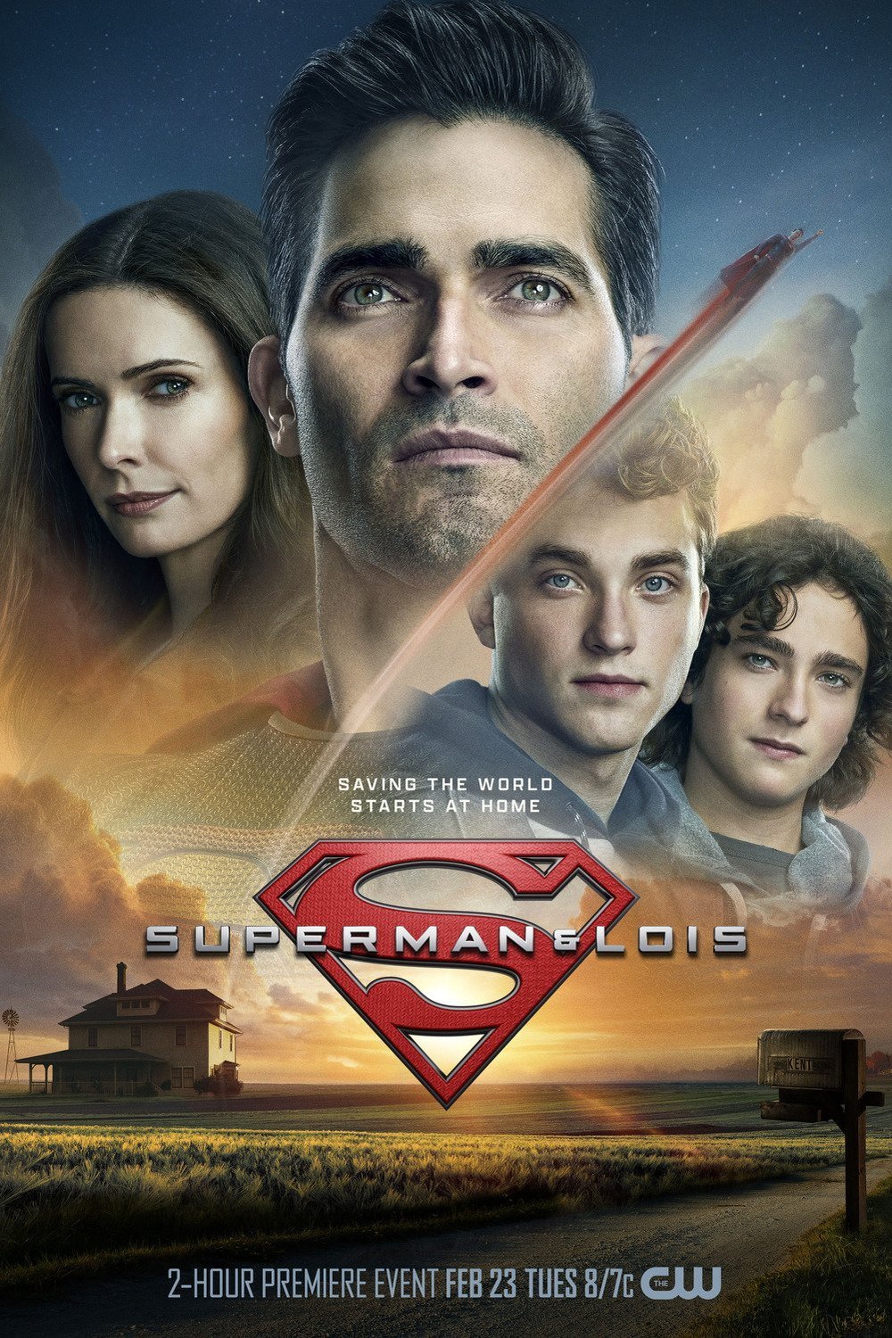 L'affiche du film Superman and Lois