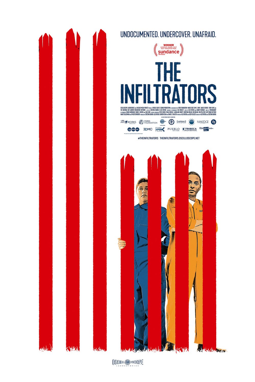 L'affiche du film The Infiltrators