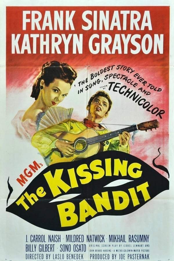 L'affiche du film The Kissing Bandit