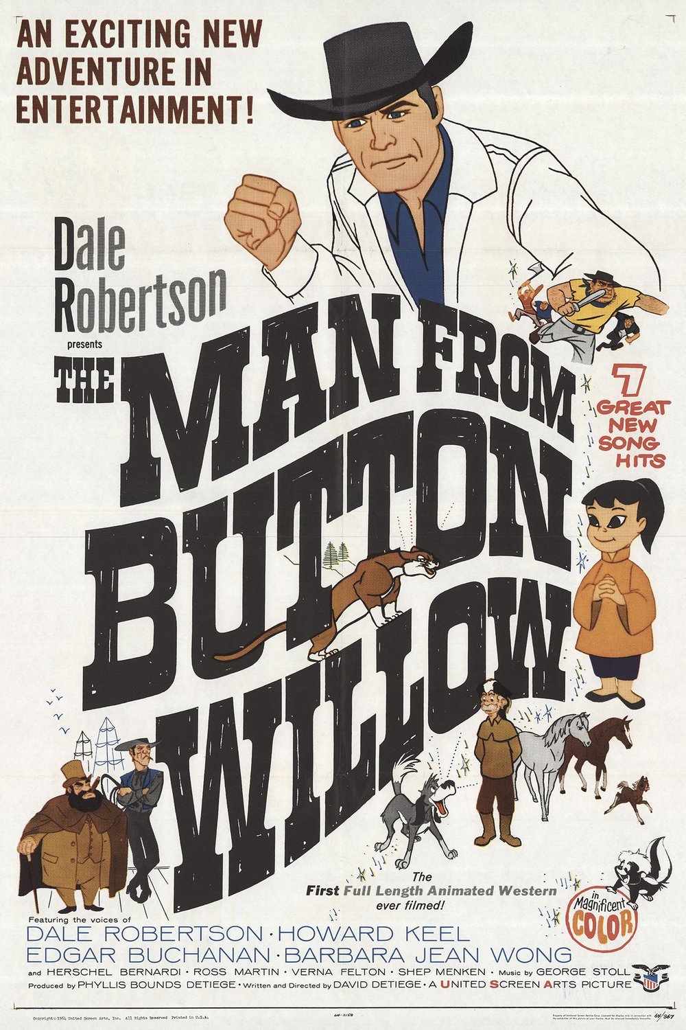 L'affiche du film The Man from Button Willow