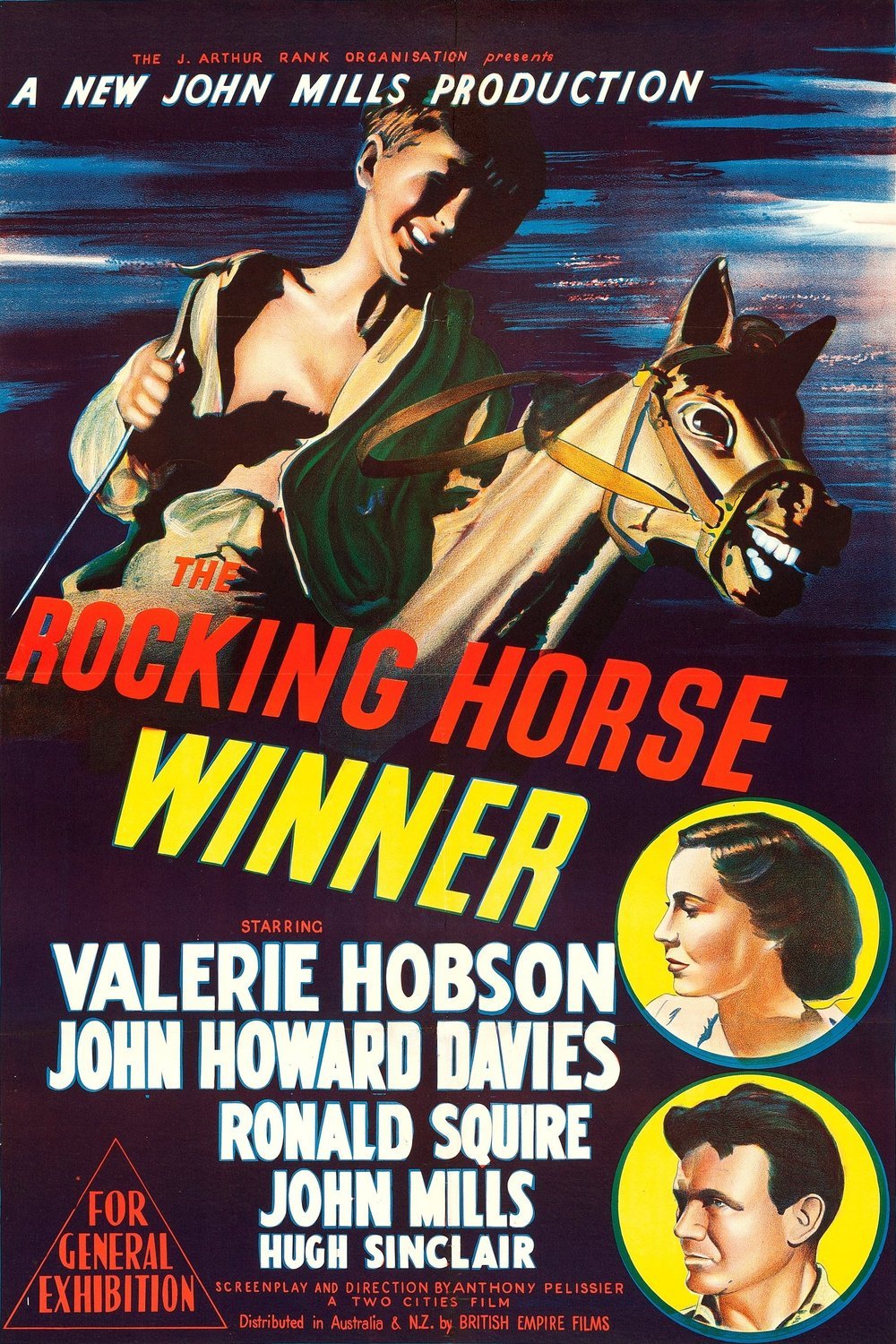L'affiche du film The Rocking Horse Winner