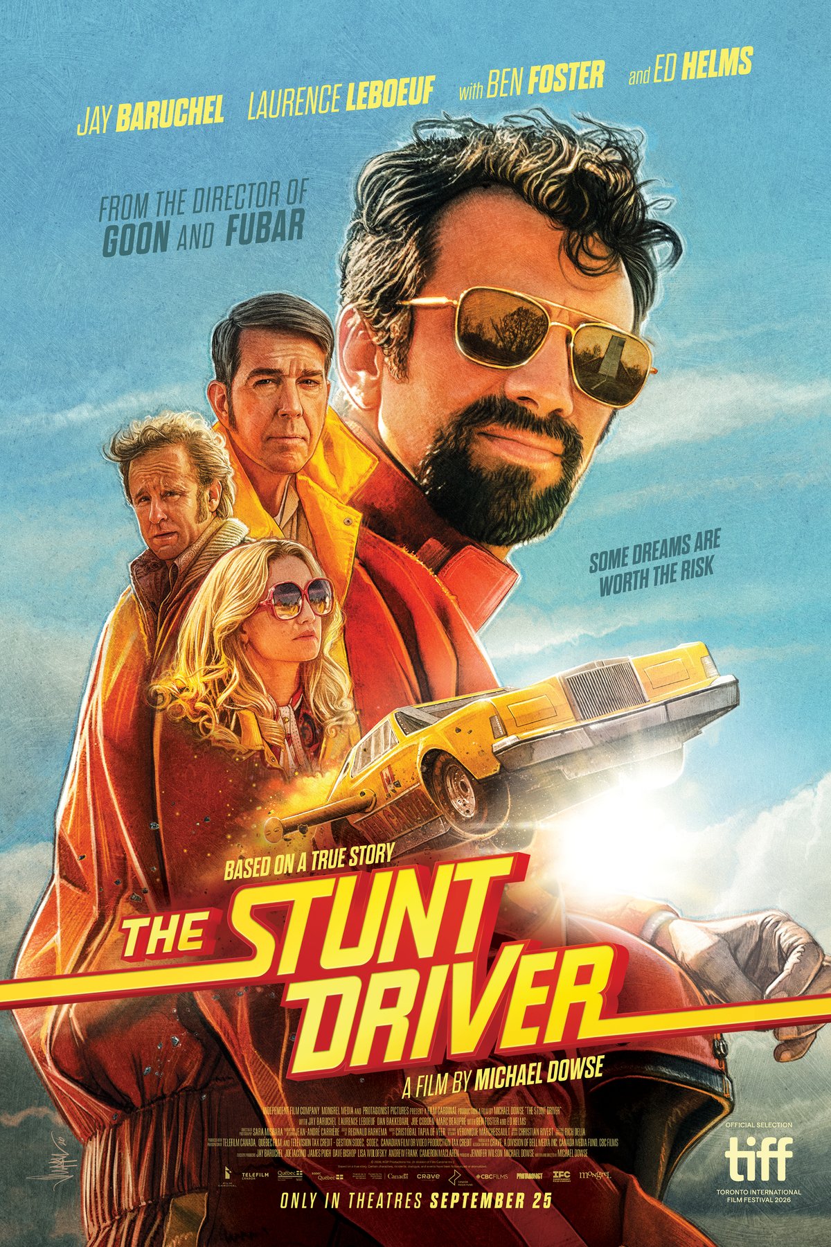 L'affiche du film The Stunt Driver [2026]