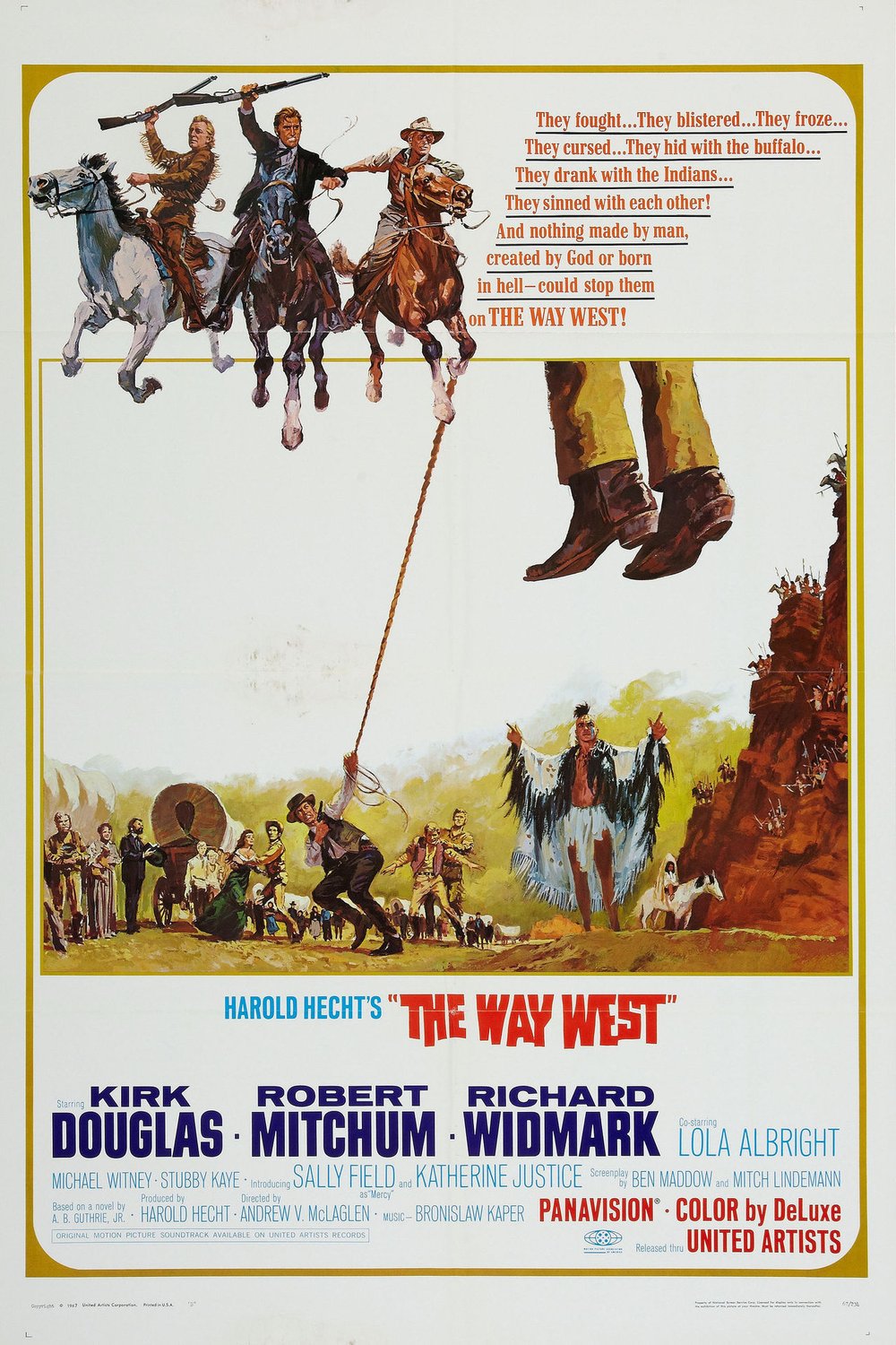L'affiche du film The Way West