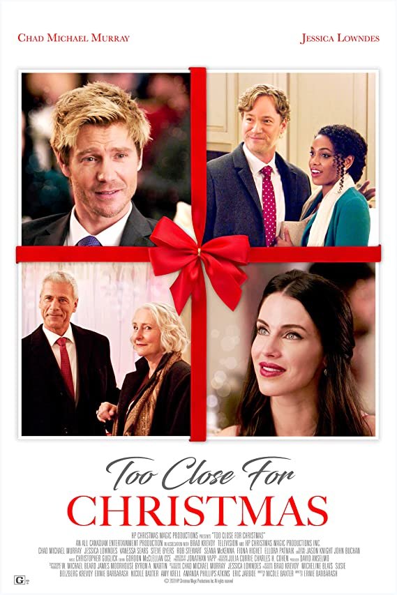 L'affiche du film Too Close for Christmas