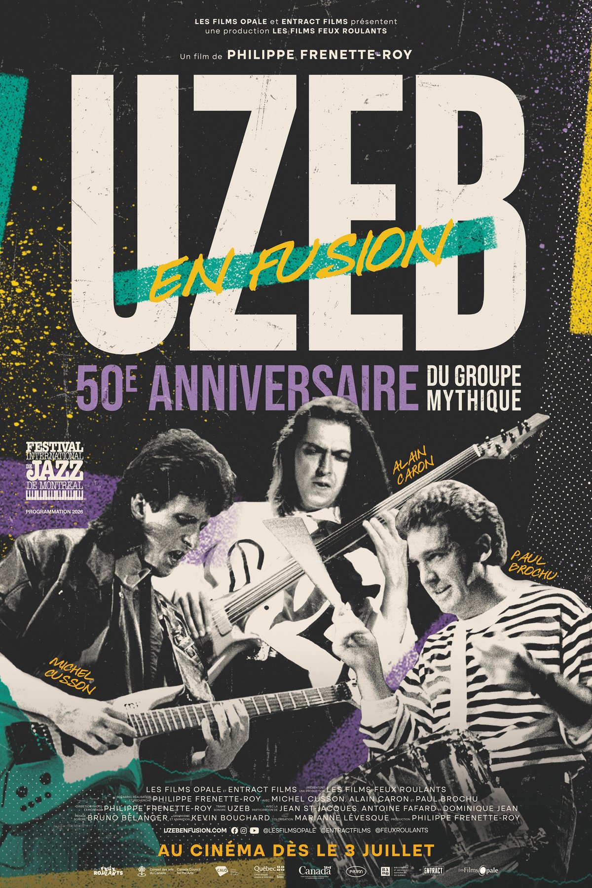 L'affiche du film UZEB en fusion [2026]
