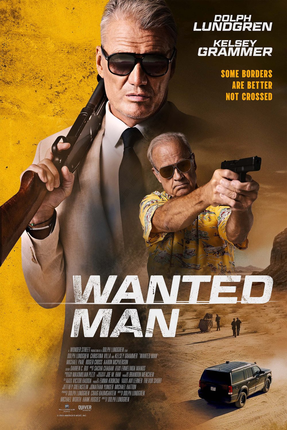 L'affiche du film Wanted Man