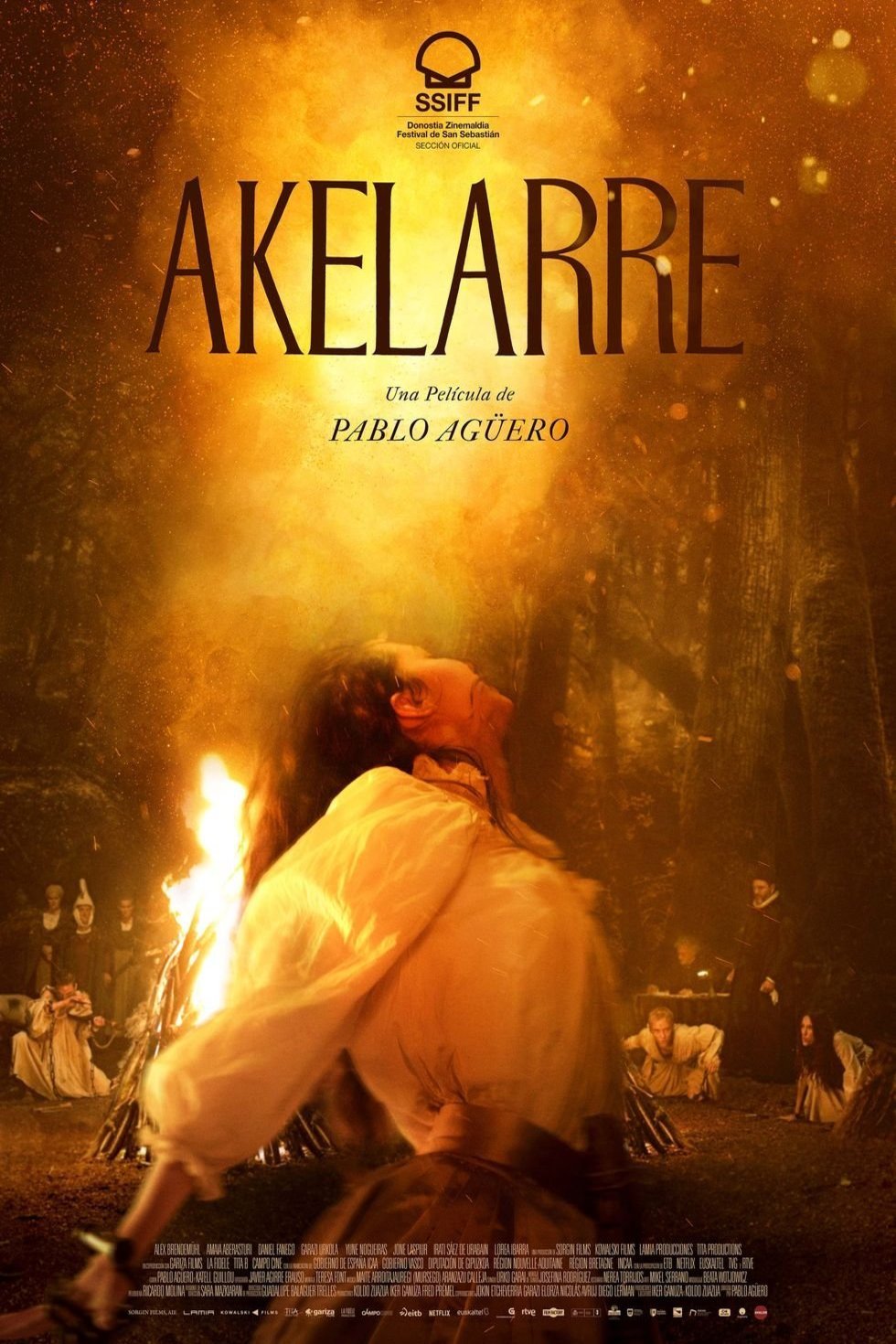 L'affiche originale du film Akelarre en espagnol