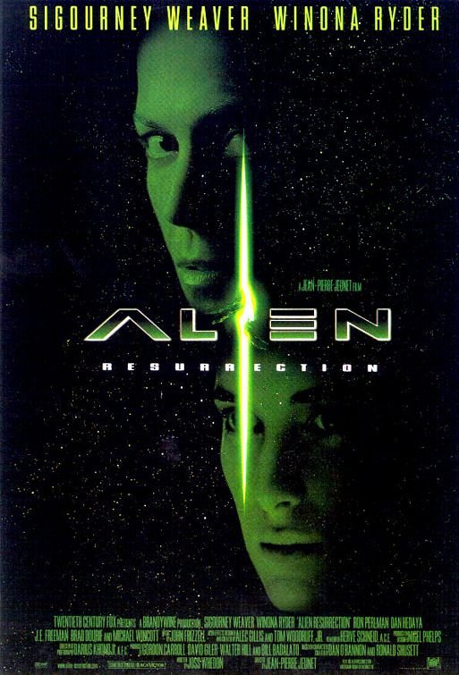 L'affiche du film Alien: Resurrection