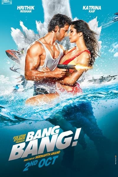 L'affiche originale du film Bang Bang! en Hindi