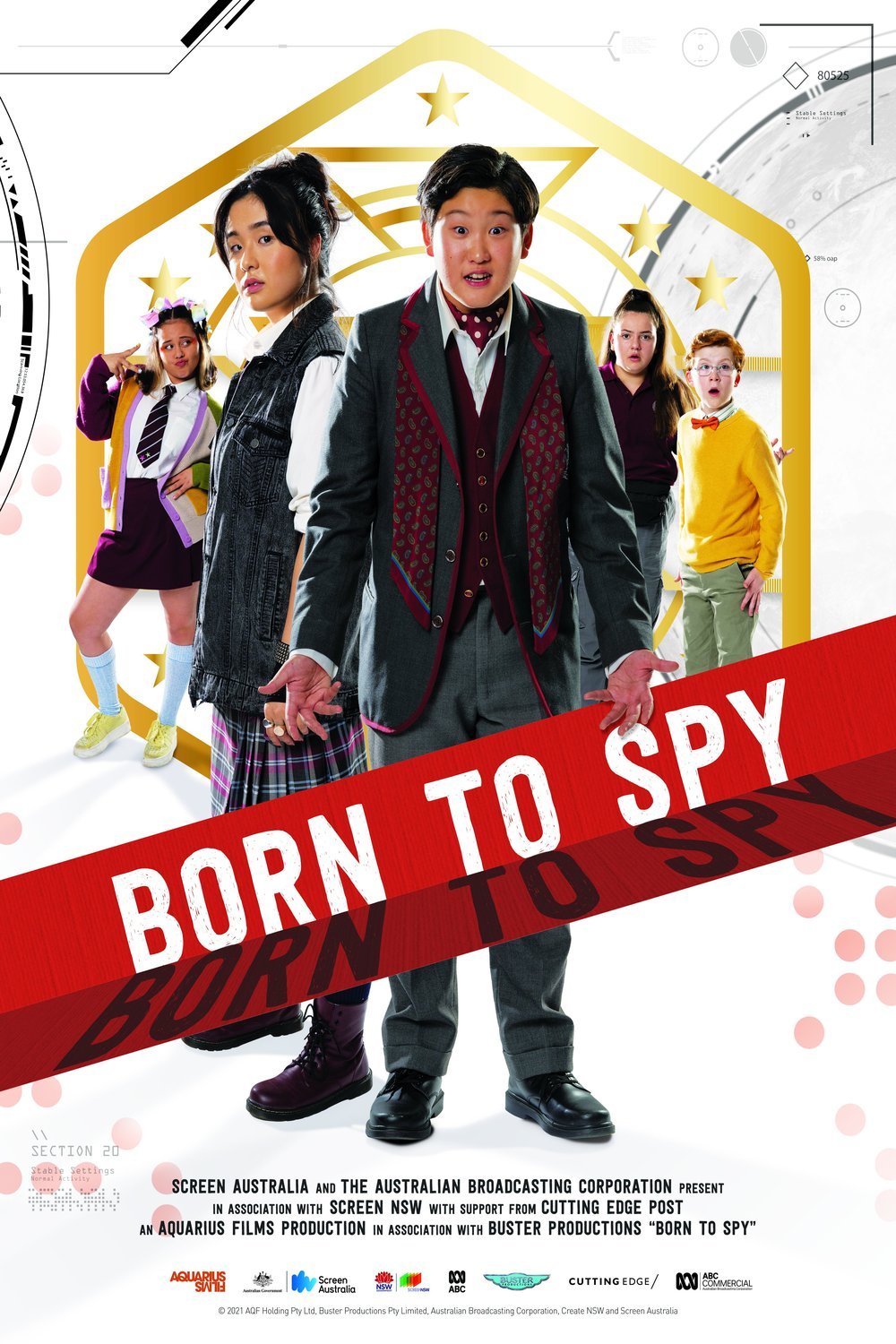 L'affiche du film Born to Spy [2021]