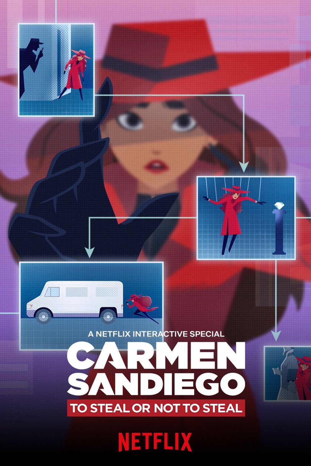 Poster of the movie Carmen Sandiego: To Steal or Not to Steal