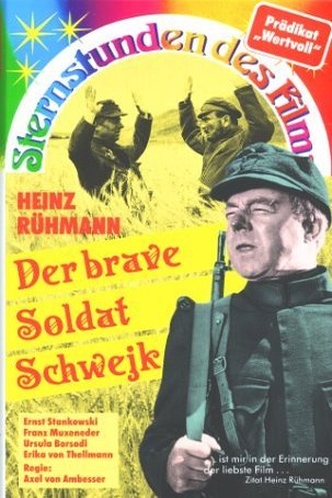 L'affiche originale du film The Good Soldier Schweik en allemand