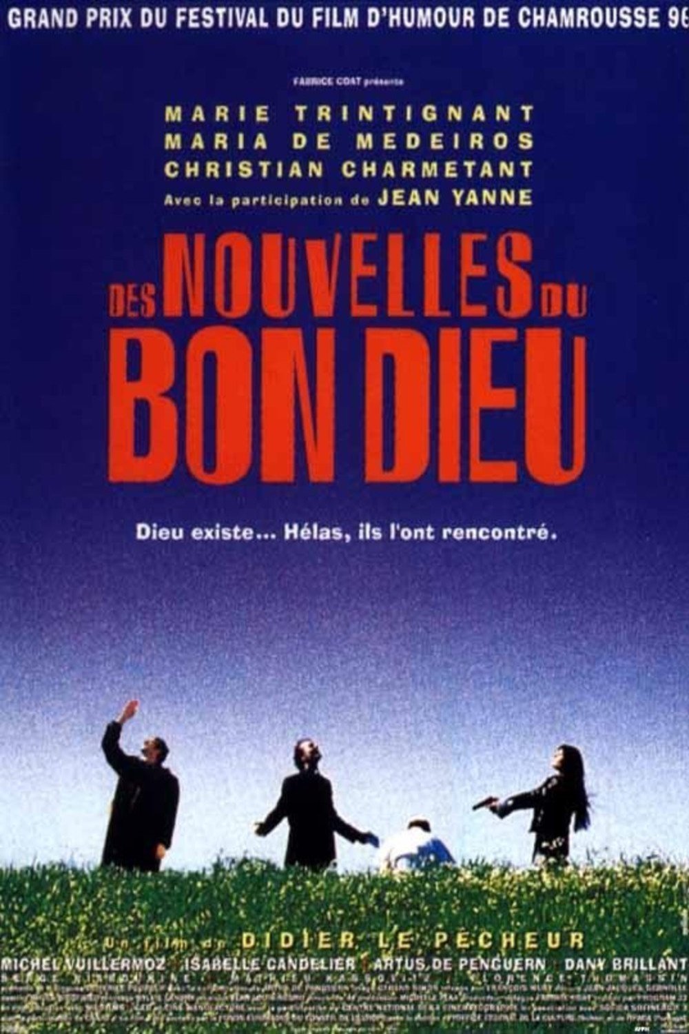L'affiche du film Des nouvelles du bon Dieu