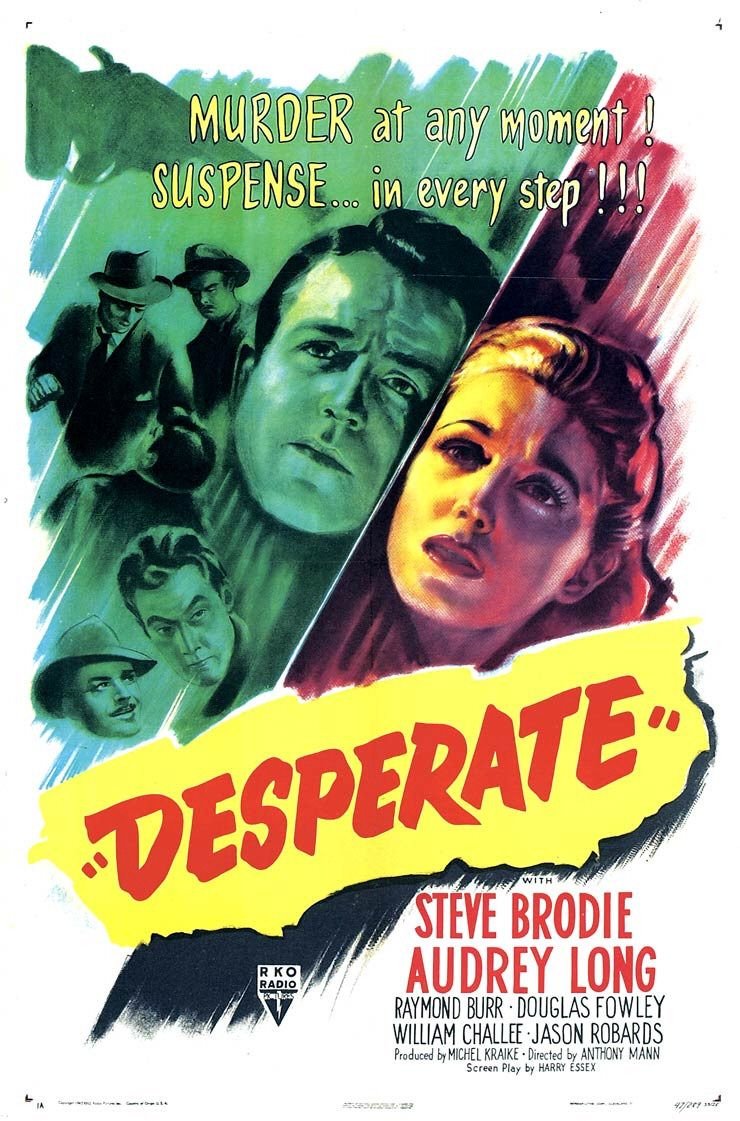 L'affiche du film Desperate