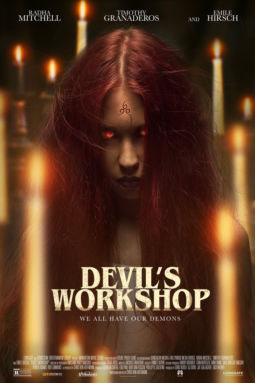 L'affiche du film Devil's Workshop [2022]
