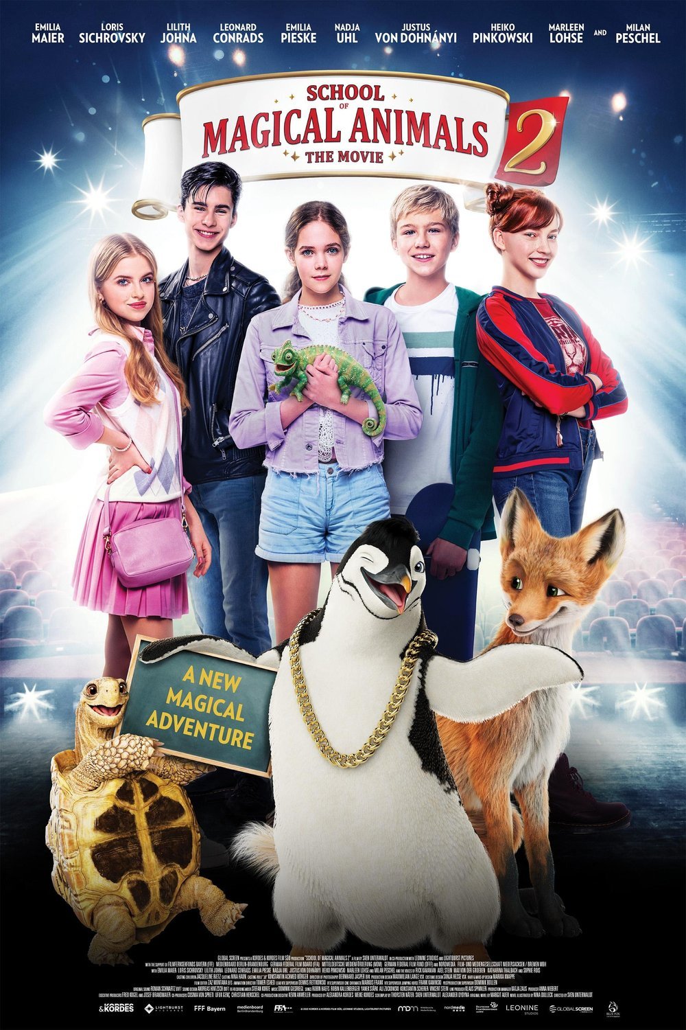 L'affiche du film Die Schule der magischen Tiere 2 [2022]