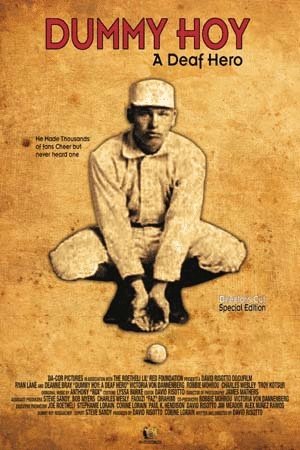 L'affiche du film Dummy Hoy: A Deaf Hero