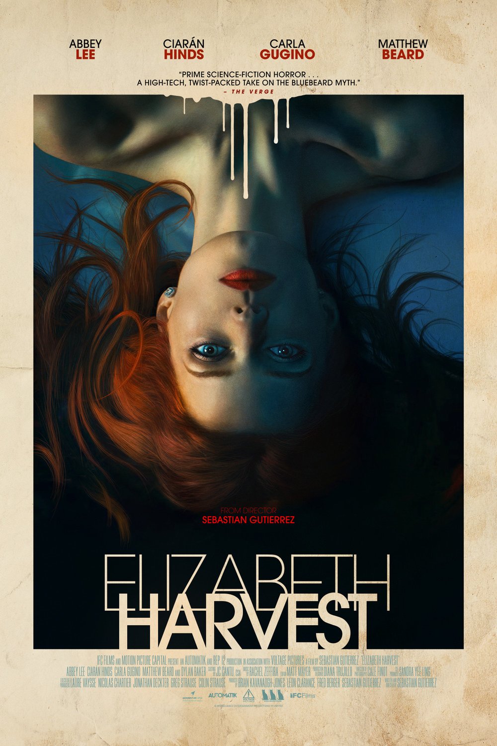 L'affiche du film Elizabeth Harvest