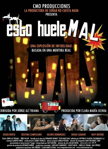 Spanish poster of the movie Esto huele mal