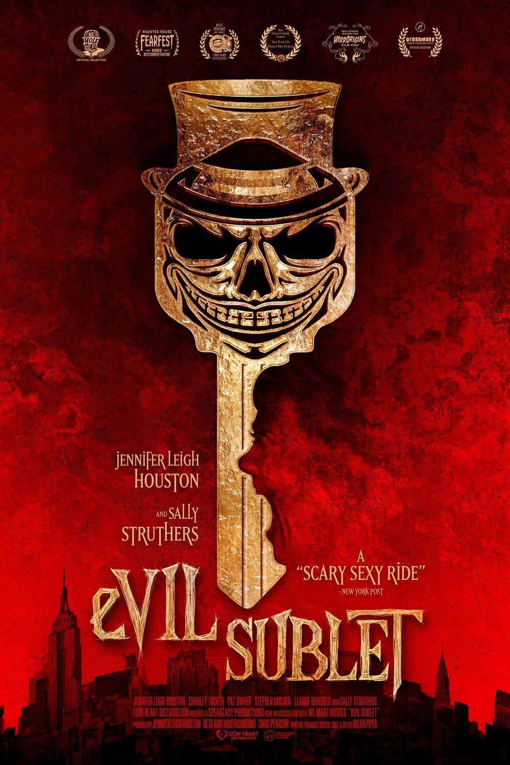 L'affiche du film Evil Sublet