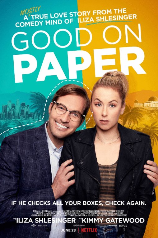 L'affiche du film Good on Paper [2021]