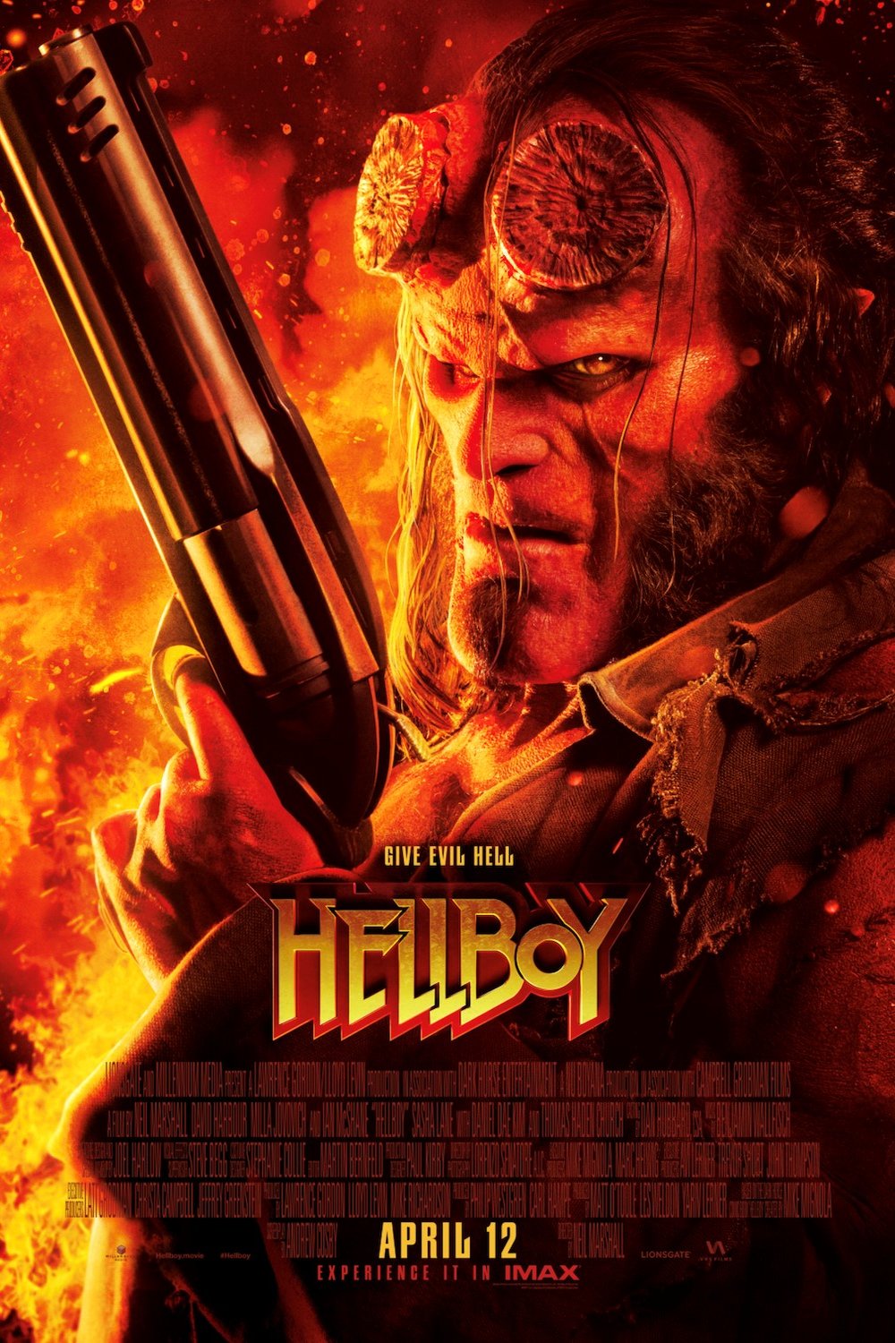 Poster of the movie Hellboy [2019]
