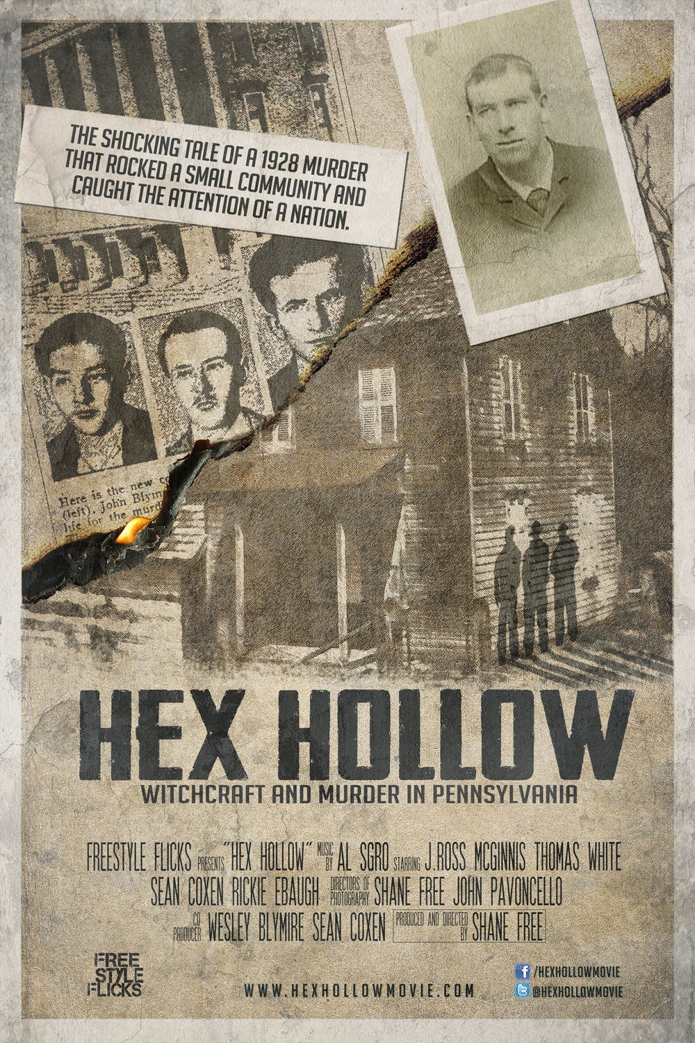 L'affiche du film Hex Hollow: Witchcraft and Murder in Pennsylvania