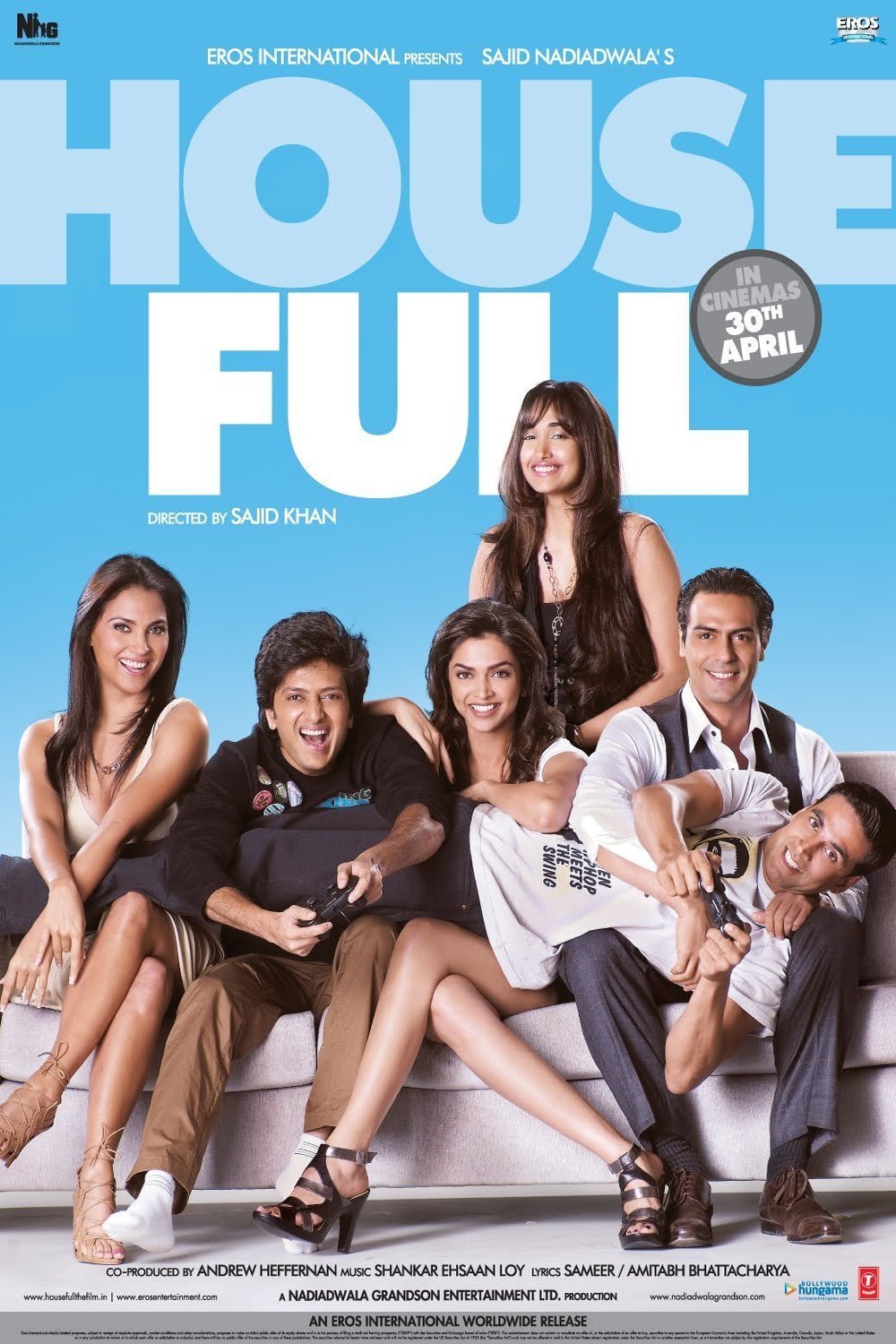 Poster of the movie Housefull [2010]