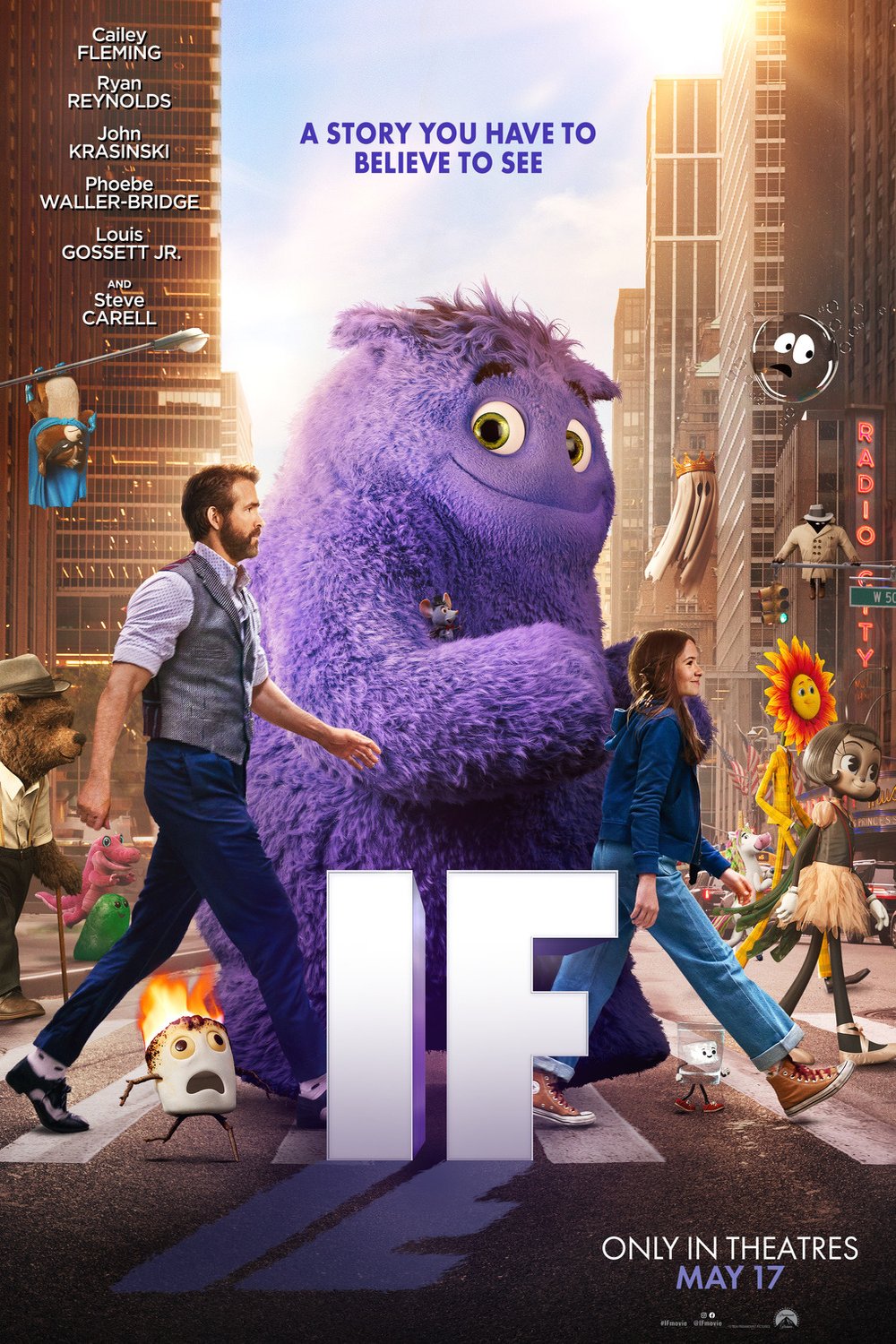 L'affiche du film IF