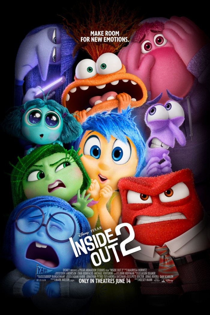L'affiche du film Inside Out 2 [2024]