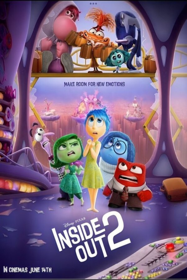 Poster of the movie Inside Out 2 [2024]