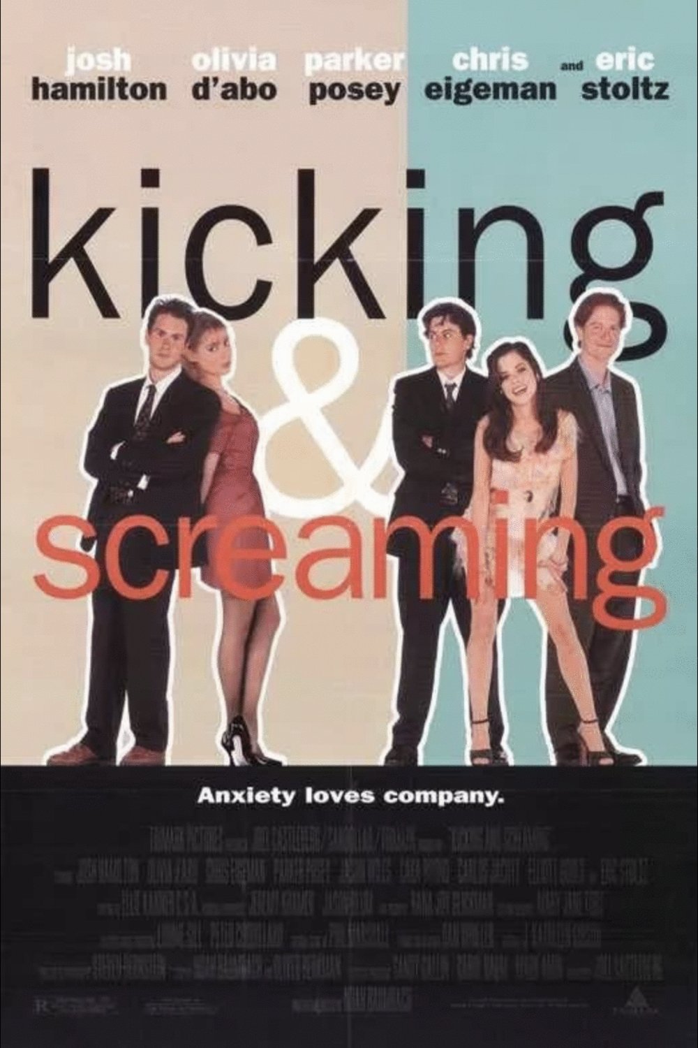L'affiche du film Kicking and Screaming
