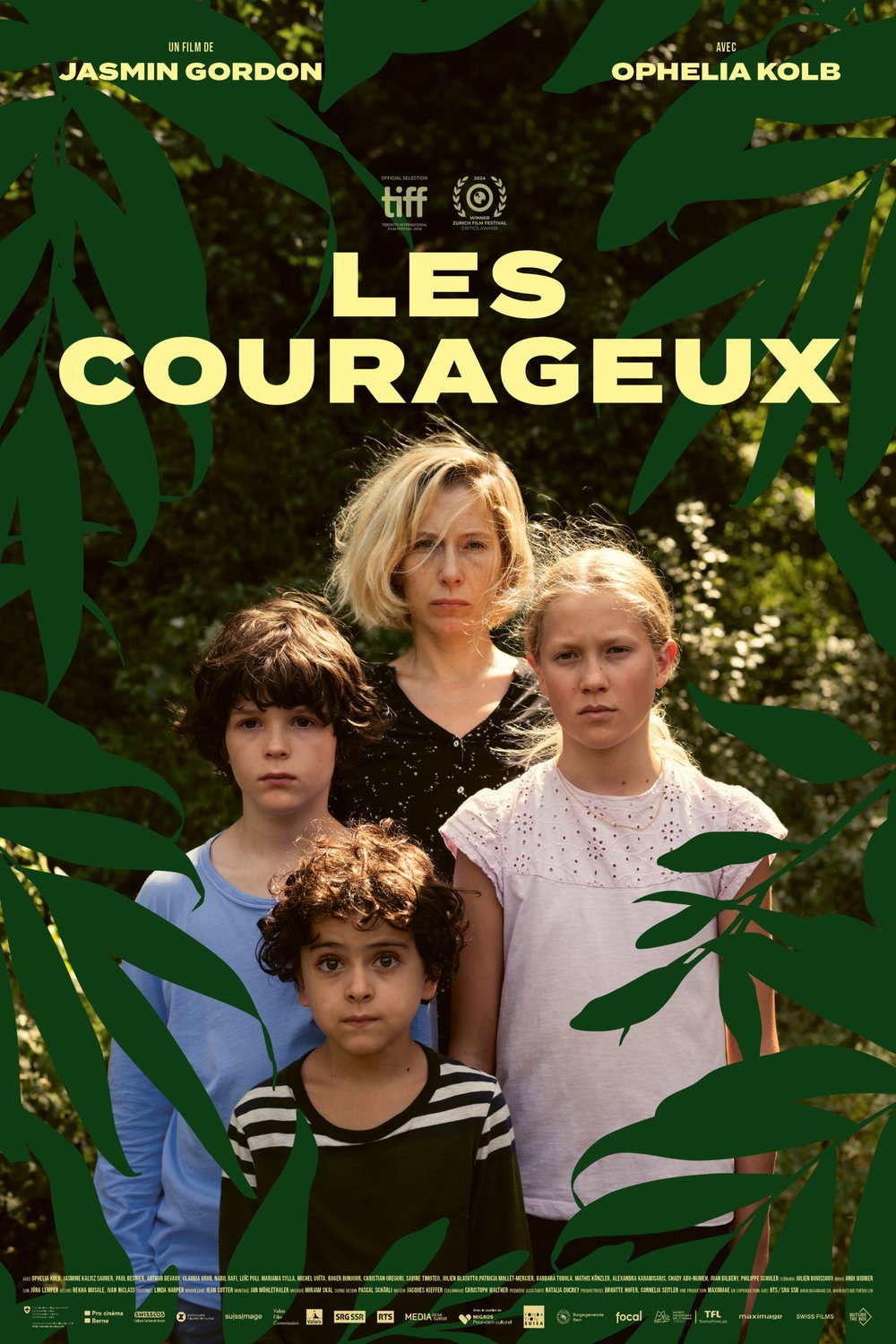 L'affiche du film Les Courageux [2024]