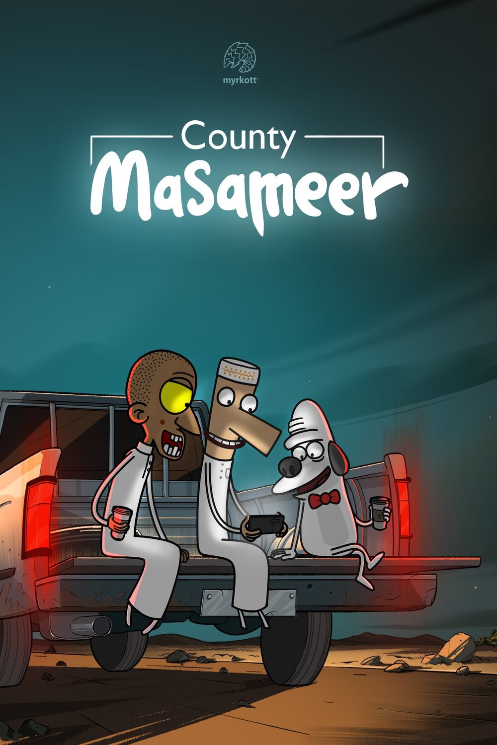 L'affiche du film Masameer County [2021]