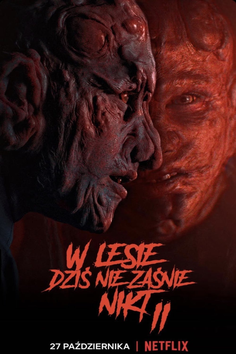 L'affiche originale du film Nobody Sleeps in the Woods Tonight 2 en polonais