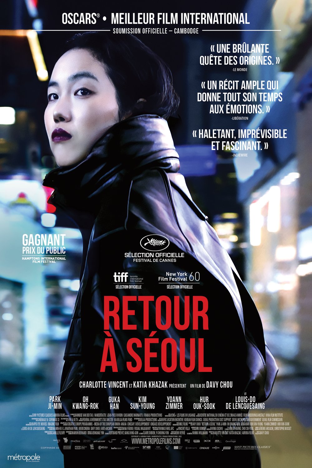 L'affiche du film Retour à Séoul [2022]