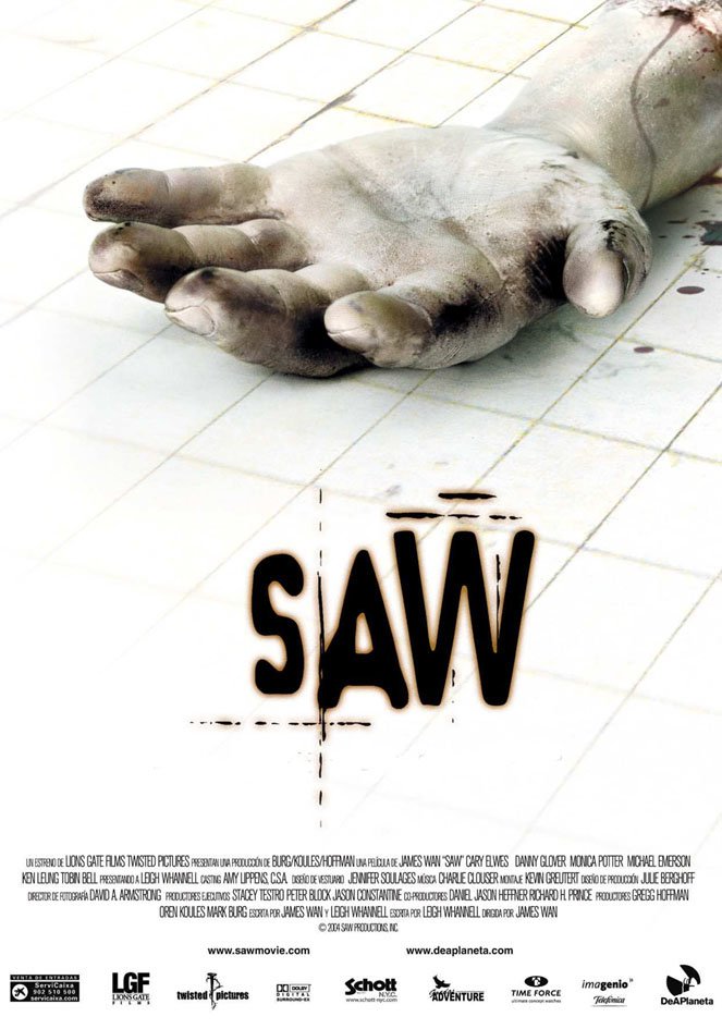 L'affiche du film Saw