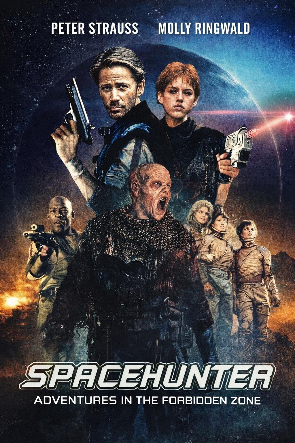 L'affiche du film Le Guerrier de l'espace [1983]