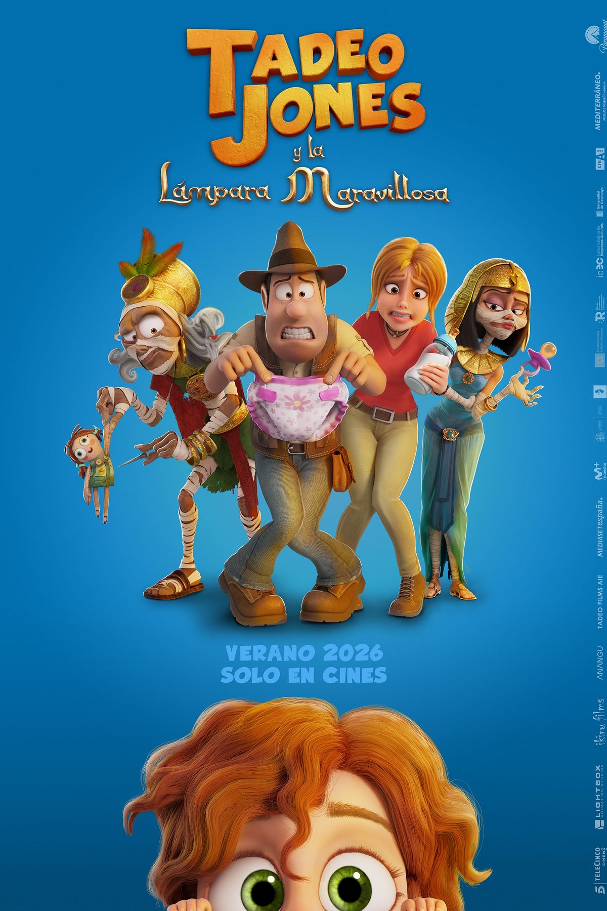 L'affiche du film Tad and the Magic Lamp [2026]