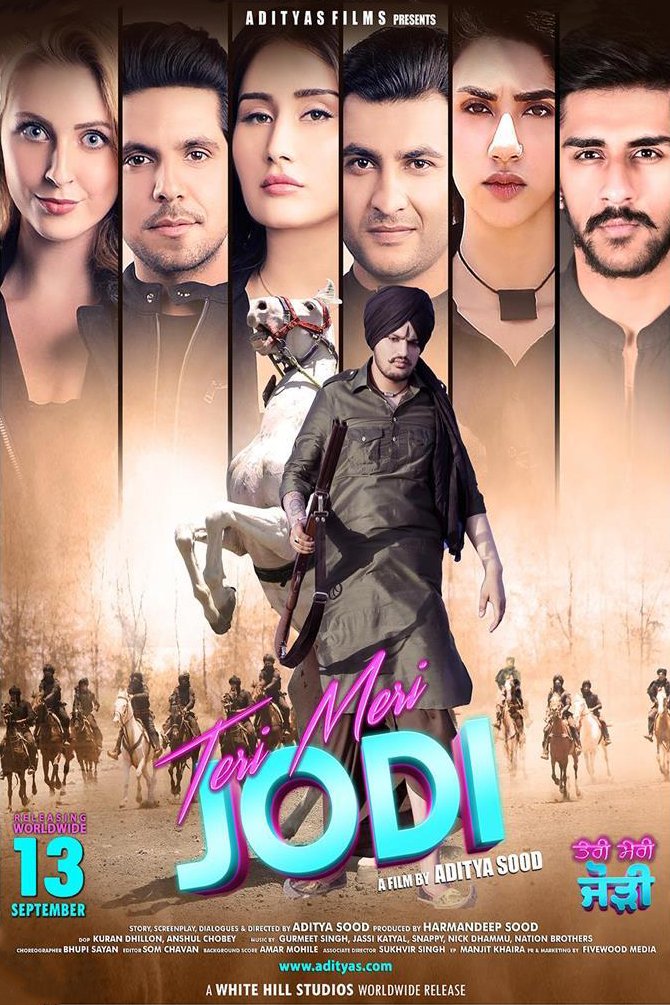 L'affiche originale du film Teri Meri Jodi en Penjabi
