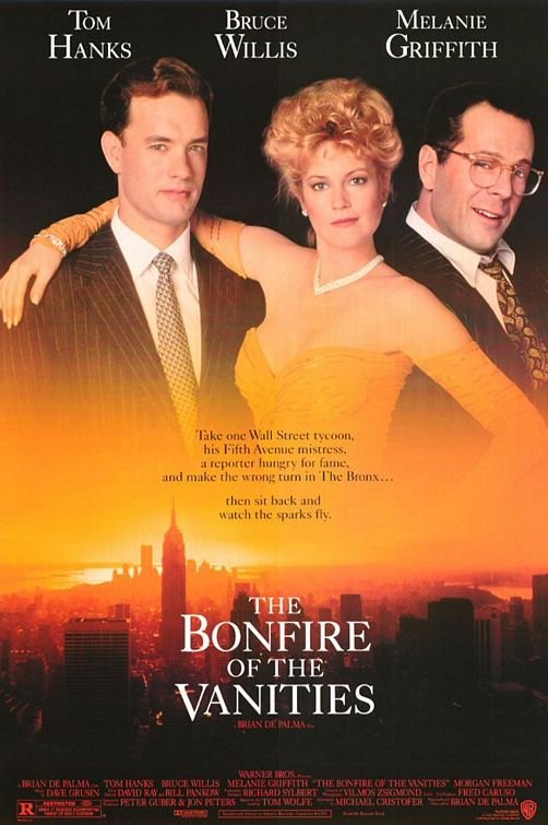 L'affiche du film The Bonfire of the Vanities