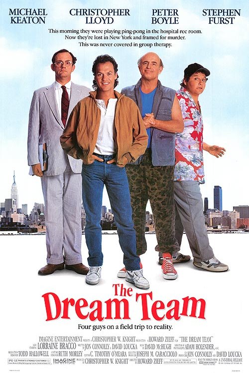 L'affiche du film The Dream Team