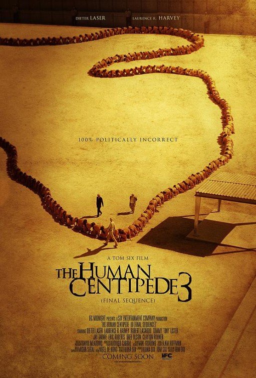L'affiche du film The Human Centipede III: Final Sequence
