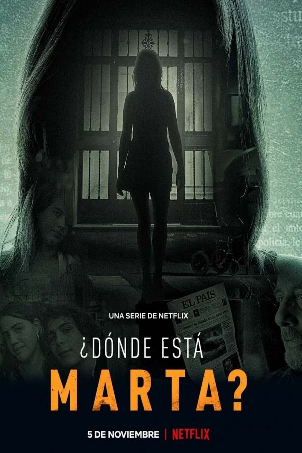 L'affiche originale du film Dónde está Marta?? en espagnol