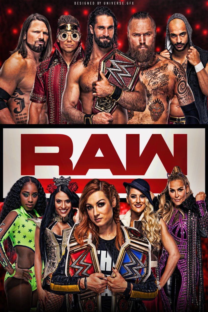 L'affiche du film WWE Monday Night RAW