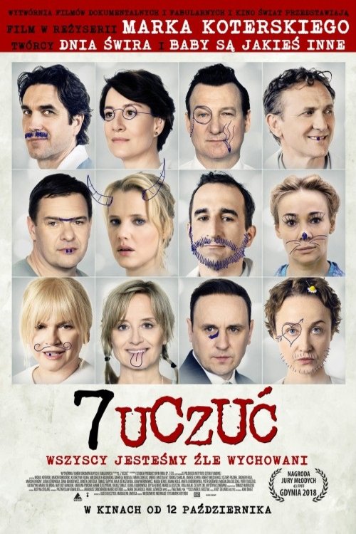 L'affiche originale du film 7 uczuć en polonais